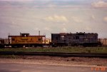 C&O GP9 with a Chessie caboose